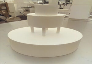 発泡スチロール円柱周年イベント