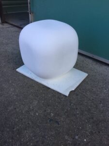 発泡スチロールサイコロ