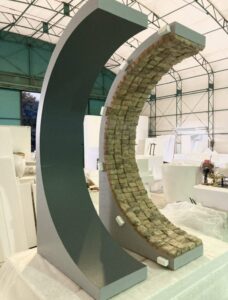 発泡スチロールアーチ