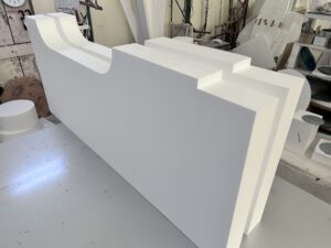 発泡スチロール板加工の自由度