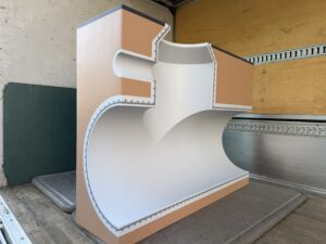 発泡スチロールコンクリート造形