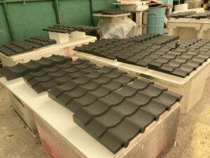 発泡スチロール瓦塗装有り