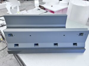 発泡スチロール製コンクリート製品の再現