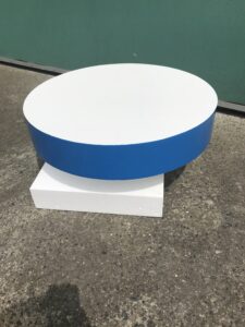 円柱塗装加工品